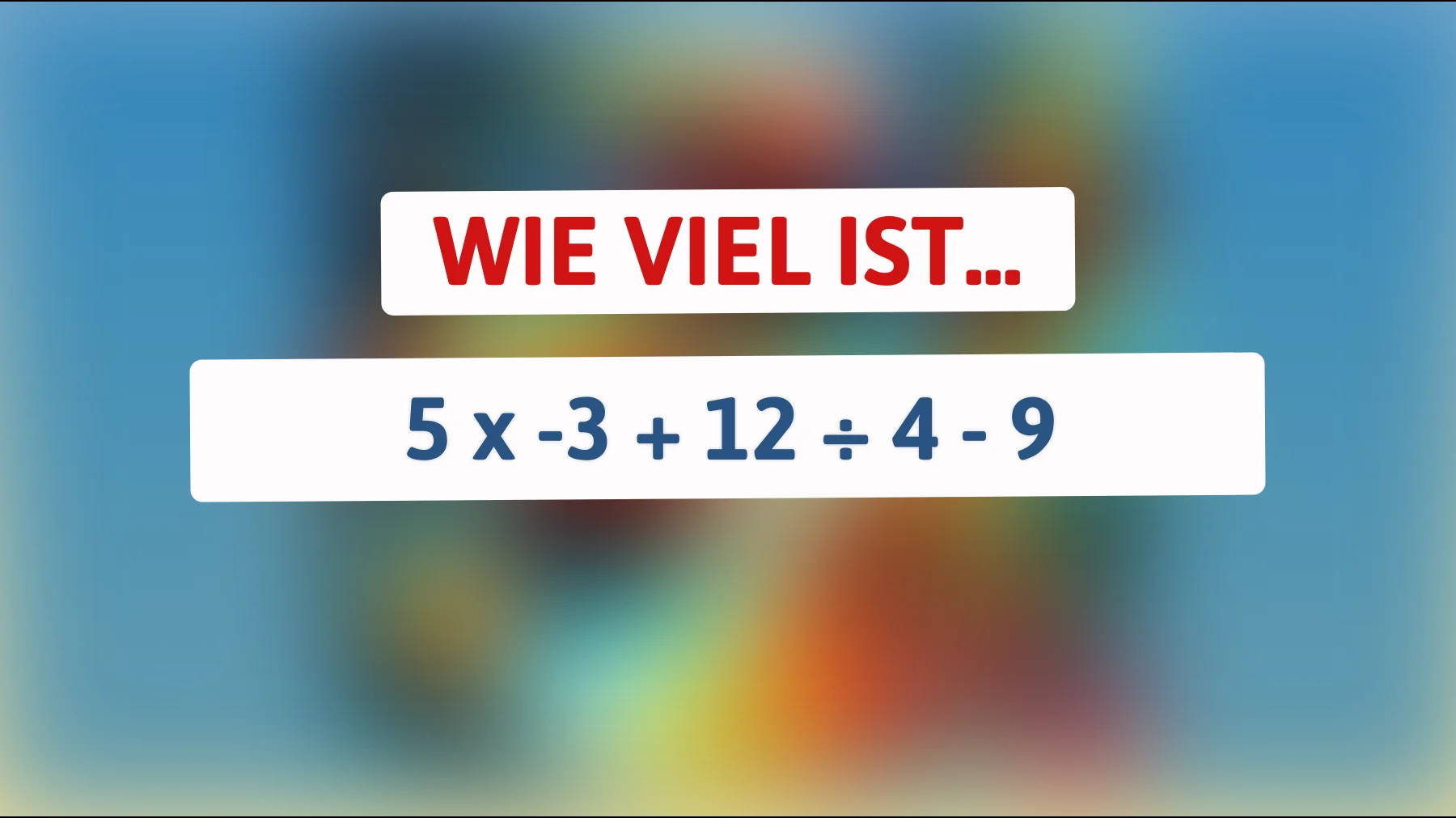 Entlarve dein wahres Genie: Kannst du dieses knifflige Mathe-Rätsel lösen?"