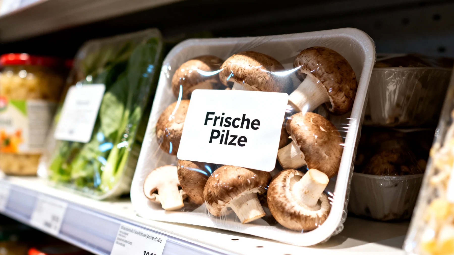 Frische Pilze"