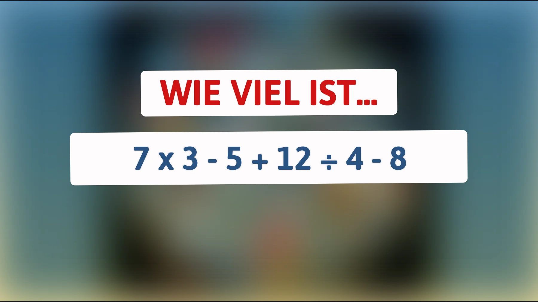 Nur für Genies: Kannst du dieses knifflige Mathematik-Rätsel lösen? Finde die Lösung und teste deine Intelligenz!"